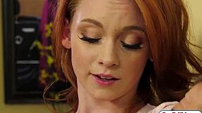 mmm athena's pussy tastes so sweet as stepbro rims and licks her in lingerie