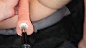 Blonde Cums Hard on Dildo Twitching Moaning Loudly in Intense Orgasmic Toy Session