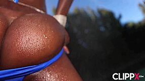 Petite teen Amari Anne's big ass and small tits thrill Isiah Maxwell in hardcore POV blowjob