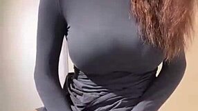 stepmom massages her milky natural tits to a shaking orgasm on webcam