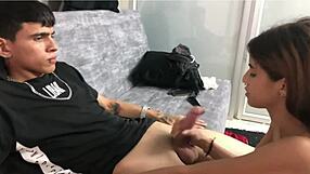 Intense Bareback Fuck with Horniest Stepbrother at Home