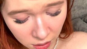 skinny redhead stepsis ass pounded first time by monster cock doggystyle