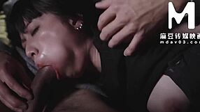 stunning tattooed asian babe yue ke lan cosplay cowgirl blowjob pov