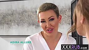 octavia red pussy slammed rough during intense nuru massage session