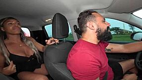 in car ride he obsessed over bareback fucking ebony slut
