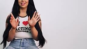 Watch Australian Teen Holly Day Finger Pussy to Wild Orgasm Post-Interview!