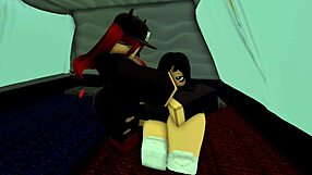 Waking Sleeping Girl's Tight Pussy Hard Cock