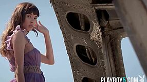 plane crash survivor hot latina steph strips naked outdoors