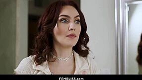 Intense hot lesbian threesome milfs lick asses wildly