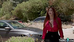 Red bbw milf stepmom lauren phillips taboo titty fuck ride monster cock mommy roleplay