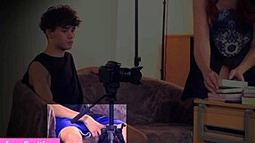 i teased photographer with oiled ass upskirt and ripped clothes