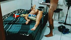 she came for massage but got monster cock in tight ass creampie from vagninho