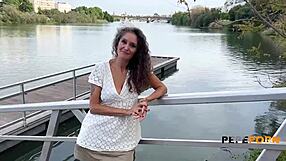 Whoa, gilf Mavi Bubbly begs for double young cocks pounding her!