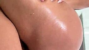 oh man that wet shower sex with sara retali cumming right in sergio lagos mouth