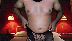 Full Body Stocking Try-On from Naked in Sexy Room