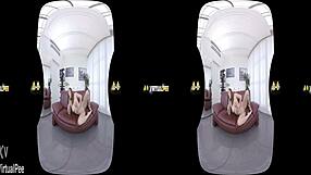 antonia sainz's vr pee-toy temptation unfolds