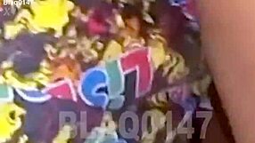 first time with honey veejay we fuck doggystyle in dorm then ride big black cock