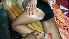 oh man my desi indian bhabhi uh rides neighbor village boys cock so wild... creampie mess!