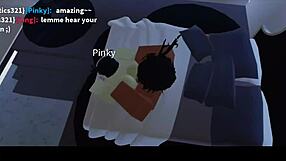 Craving that roblox slut's quickie kiss and fuck