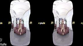 antonia sainz's vr pee-toy temptation unfolds