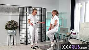 octavia red pussy slammed rough during intense nuru massage session