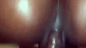 Big booty bbc tranny takes rough anal creampie bent over outdoors