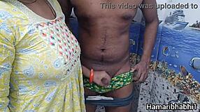 Indian Bhabhi Jerks Husband's Dick Till Massive Cumshot Erupts