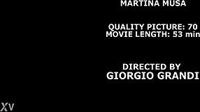 musa martina's 5on1 dap dp atm rough fuck ends in big gapes and swallow