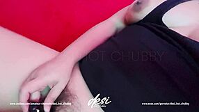 BUSTY INDIAN AUNTY FINGERS HAIRY PUSSY WILD!