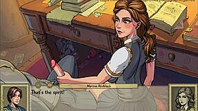 Innocent Hermione Granger Gives Teacher Handjob in Skirt – Hentai Parody Twist?