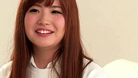 Arisa Ando Swallows Cock Deep in Her Curvy Asian Body Creampie.