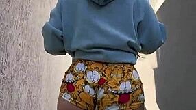 early morning hottie starts routine with steamy self-touch and pussy play