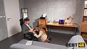 karina king, you owe me... now suck this collector cock to settle debt?