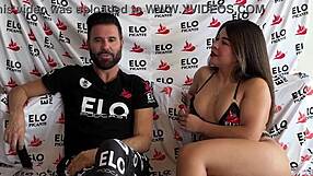 karen cox gets fit in spicy room preview chat