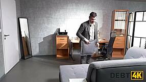 karina king, you owe me... now suck this collector cock to settle debt?