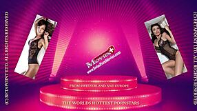 Bound teen student pussy chained fucked cumshot by master