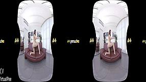 antonia sainz's vr pee-toy temptation unfolds