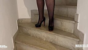 Rabuda's Brazilian Gangbang! Three Monster Cocks Bath Her!