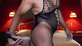 Full Body Stocking Try-On from Naked in Sexy Room