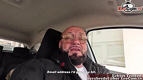 Skinny german teen milf picked up on erocom date for raw anal pov creampie no condom