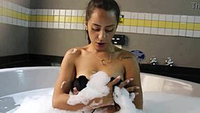 sandy cortez fucked hard in bathtub doggystyle