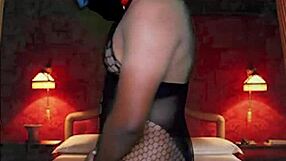 Full Body Stocking Try-On from Naked in Sexy Room