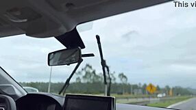 brazilian uber driver trades ride for anal creampie in rio sp trip