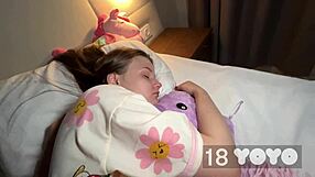 my petite stepsister craves my monster cock rough pounding creampie