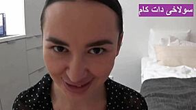 Boldly slamming iranian milf's soft jelly ass in homemade fuck