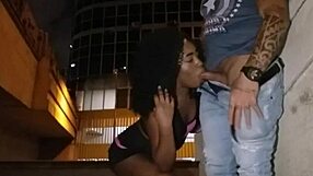 transei gostosa bruna black rua public outdoor big cock pussy interracial ebony danger crossdressing