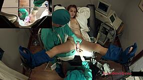 Tampa University Entrance Physical: Ami Rogue's Nurse Fingering Ass Toys