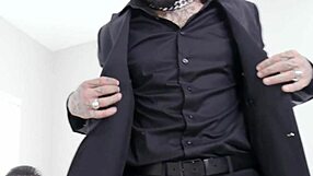 Tatted Tommy Pounds Milf Sandy Love's Oiled Pussy with Sloppy Blowjob and Cowgirl Ride!