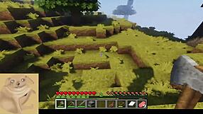 minecraft gostosa plays hot gameplay tease