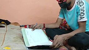 desi student pounds female tuition teacher's big ass and tits at country ranch